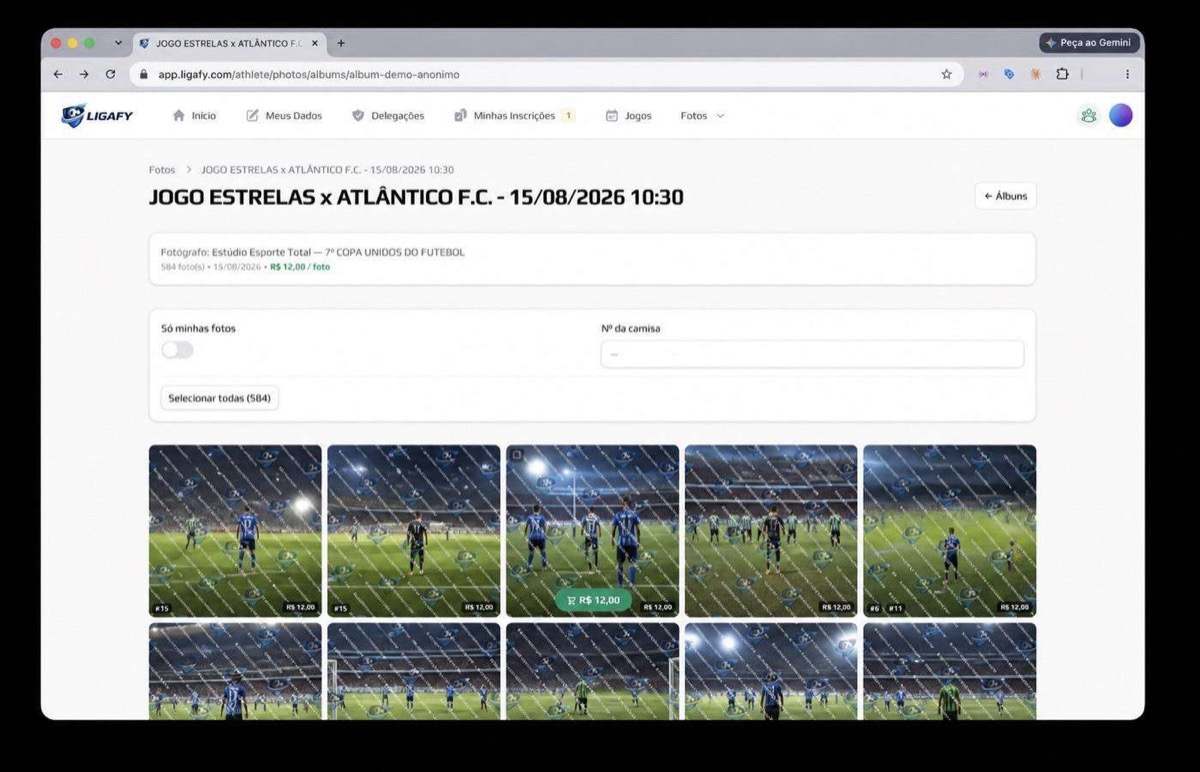 Galeria no Ligafy